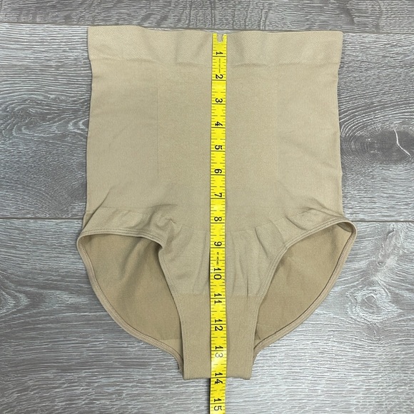 NWOT Empetua By Shapermint 54001 High Waisted Shaper Panty Nude M-L - Picture 5 of 10